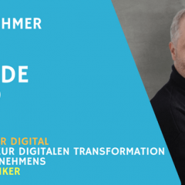 Teaserbild Unternehmer Radio Interview mit Ömer Atiker zu digitale Transformation von Firmen