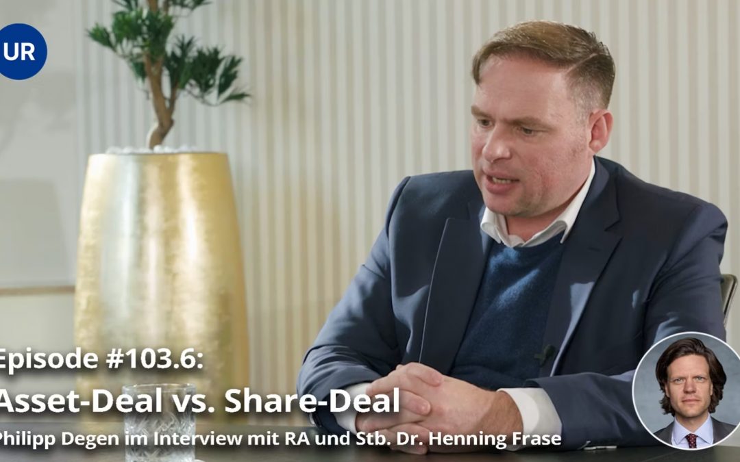 Der Asset-Deal beim Unternehmensverkauf
