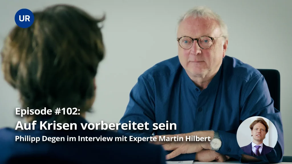 Erfolgreiches Krisenmanagement im Interview mit Experte Martin Hilbert